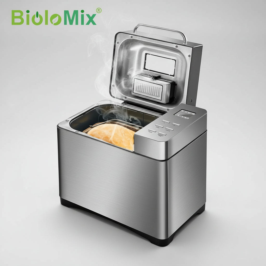 Machine à pain automatique Biolomix BBM013 – 1 kg | 19 programmes | 650 W - AXYONIX
