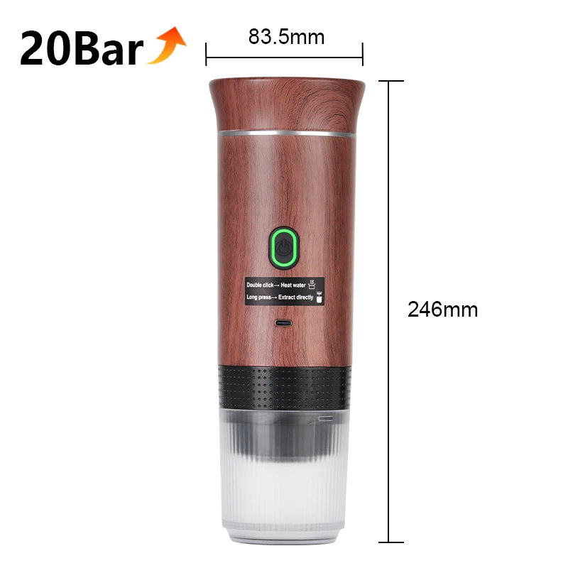 Machine à expresso portative ( DENOKIN) - AXYONIX